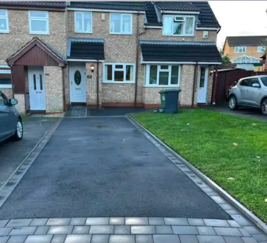 Tarmac driveway
