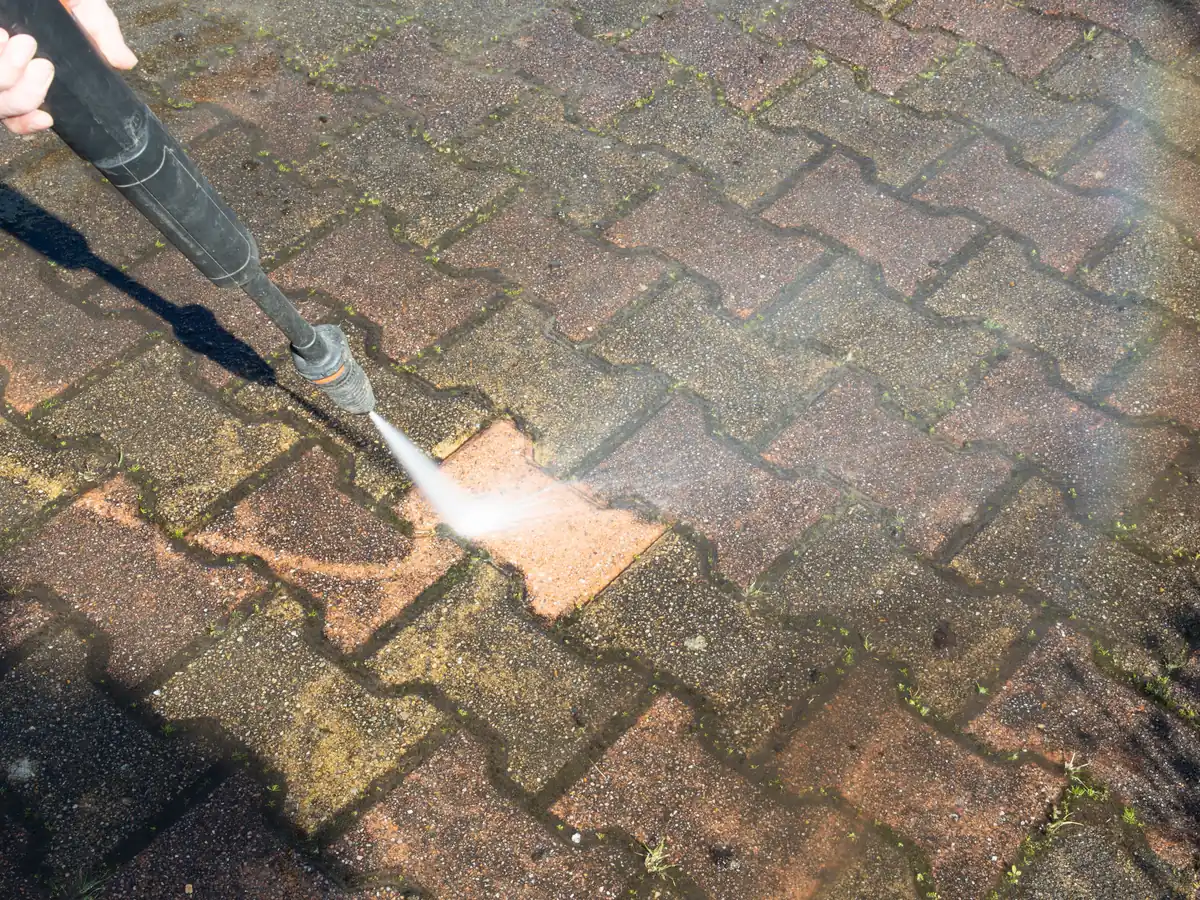 Driveway Cleaning carried out by Bespoke Paving