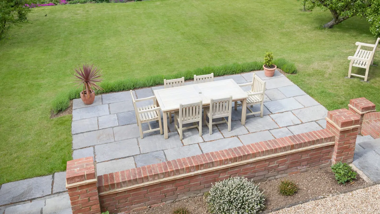 Landscaping work carried out by Bespoke Paving