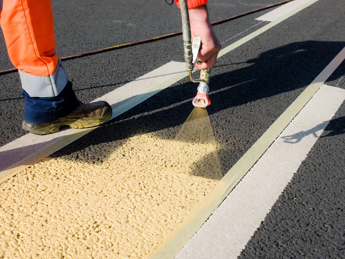 Line Marking carried out by Bespoke Paving