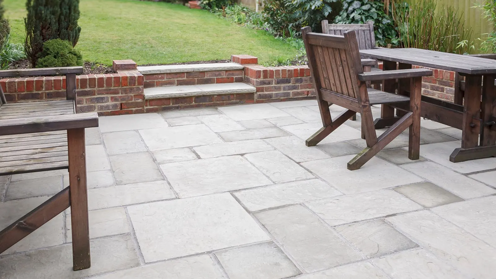Patio Paving work carried out by Bespoke Paving