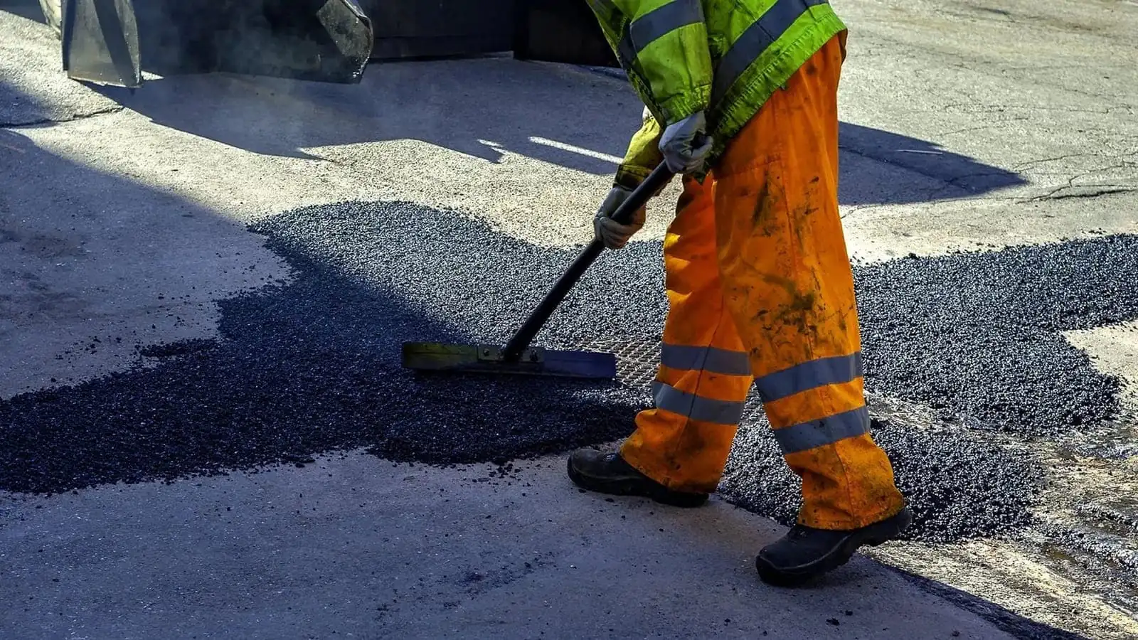 Surface Dressing work carried out by Bespoke Paving